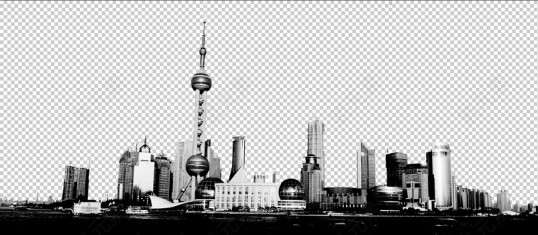 著名建筑物群东方明珠