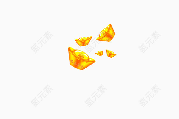 漂浮金元宝