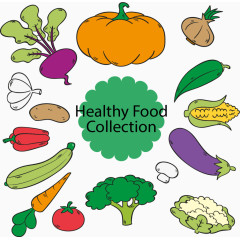 彩色健康蔬菜食物