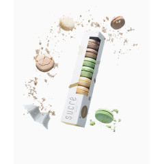 马卡龙海报素材