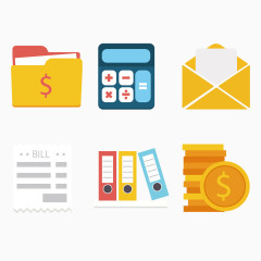 扁平化矢量图标