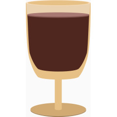 高脚咖啡杯