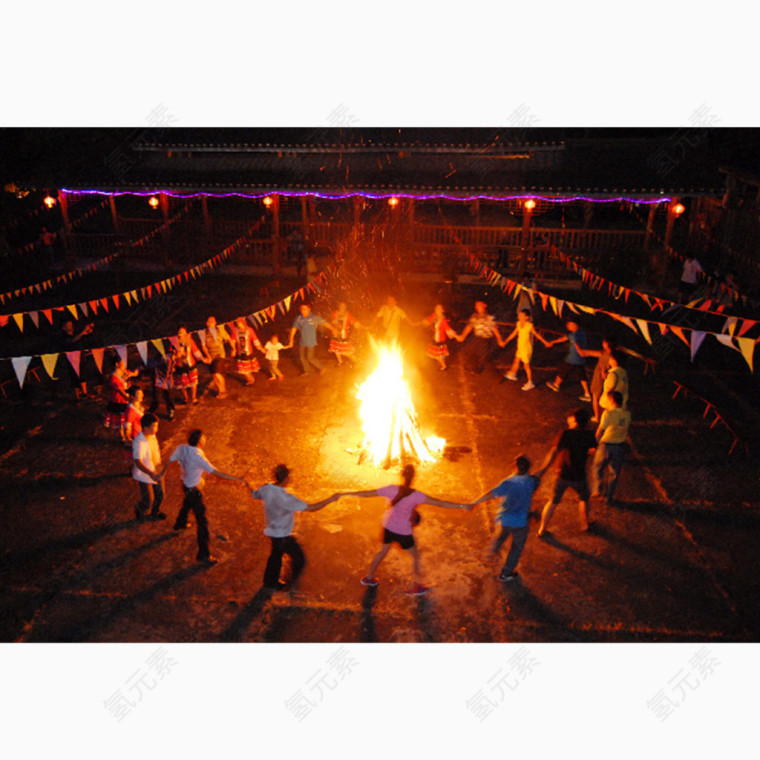篝火晚会