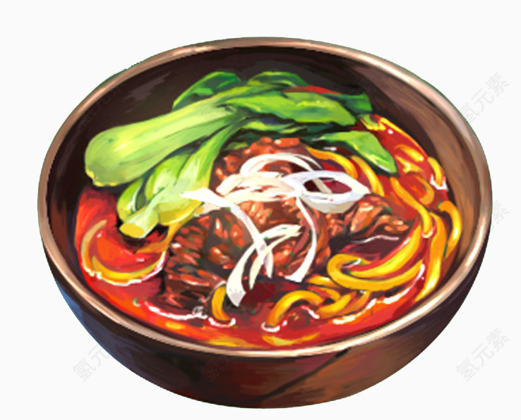 油画面条
