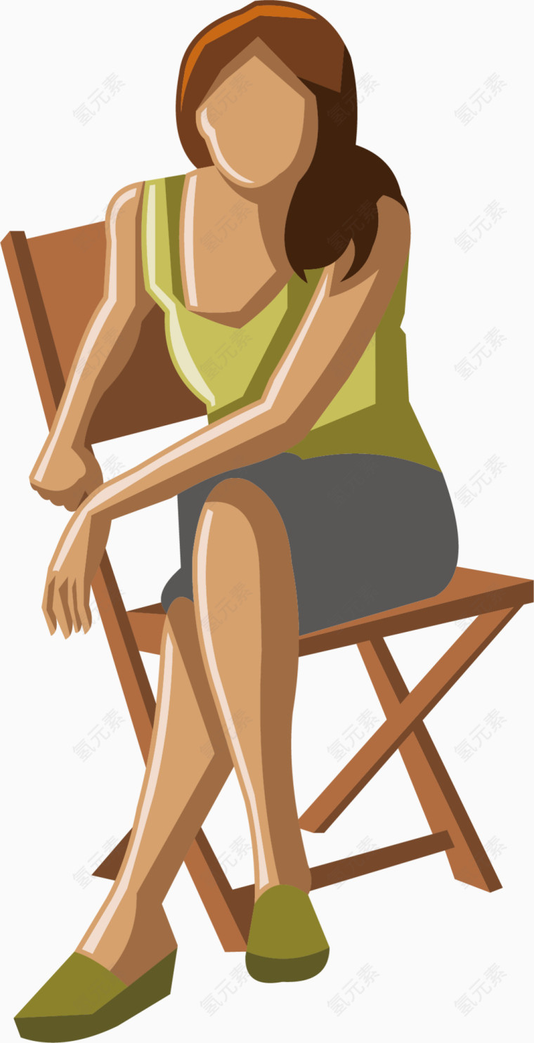 矢量职业女性