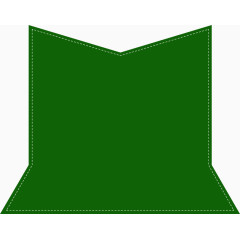 圣诞节绿色几何图形