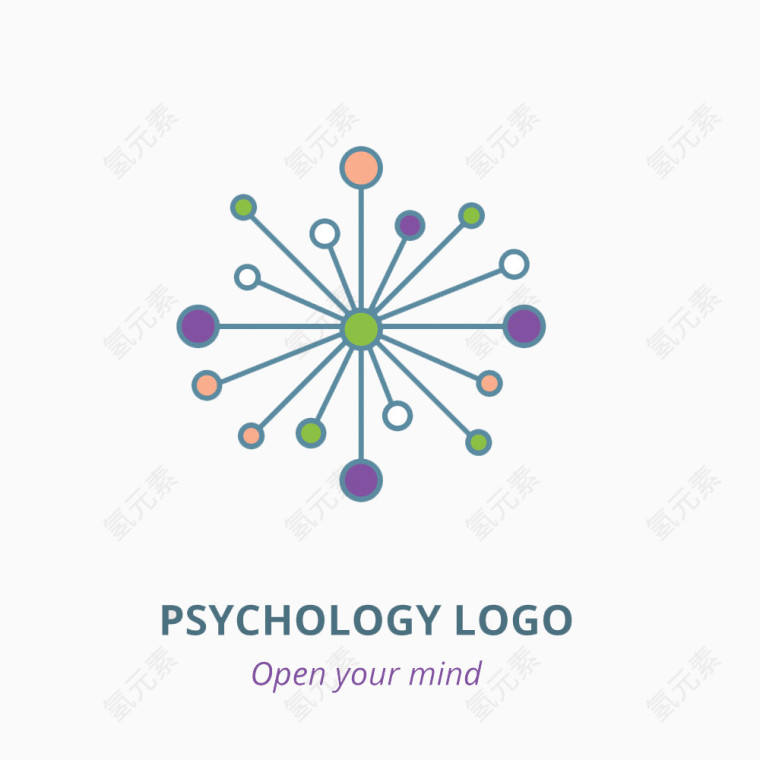 矢量概念模型心理学图标素材