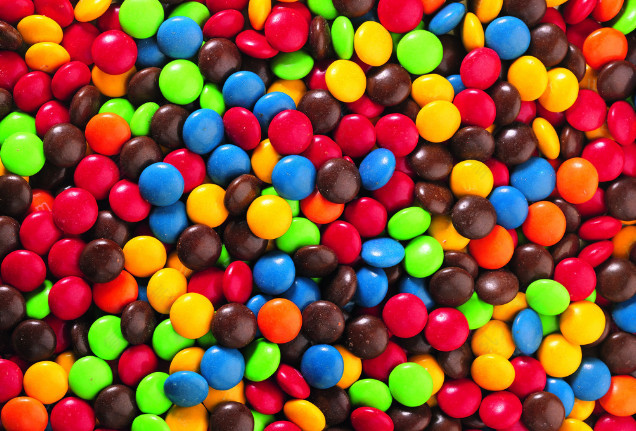 五彩糖果背景图片