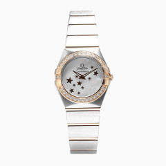 欧米茄星座系列女式石英腕表