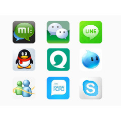 通讯app图标图片