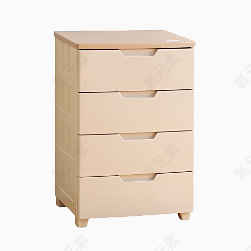 爱丽思四层密闭收纳柜