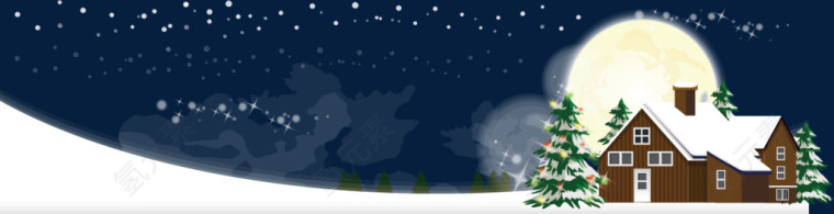 雪景冬季素材