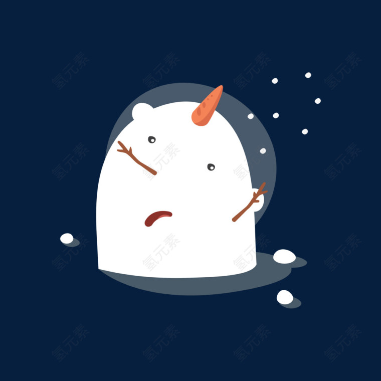 变形雪人