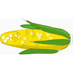 卡通玉米