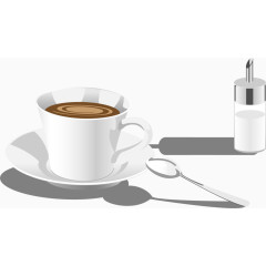 矢量手绘咖啡杯