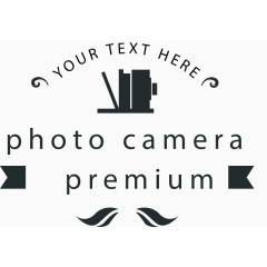 创意摄影标志矢量素材