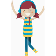 卡通IT人物矢量PNG图