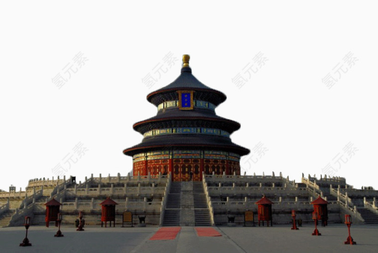 北京  古建筑 素材