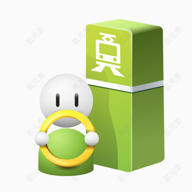 火车图案