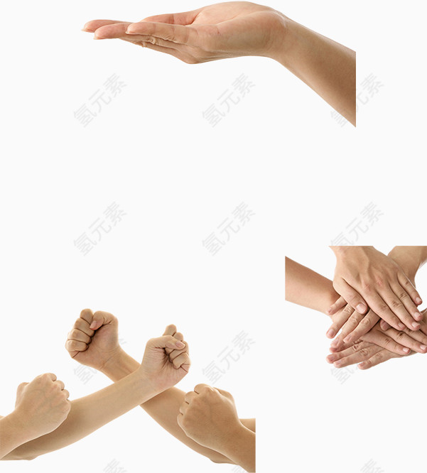 肢体动作素材