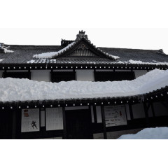 古建筑雪景