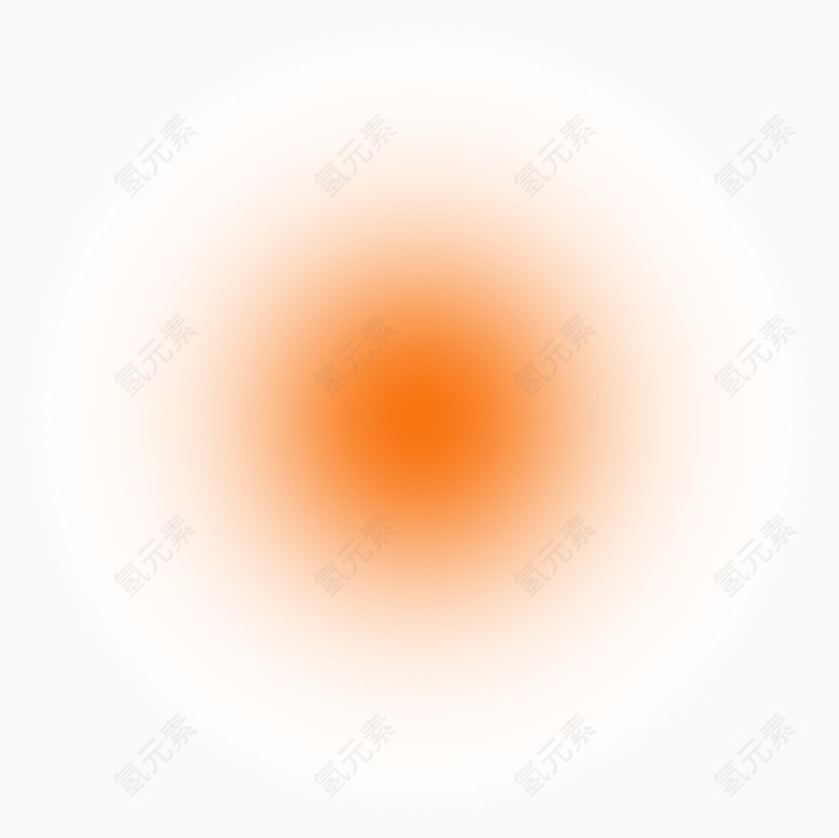 橙色炫光