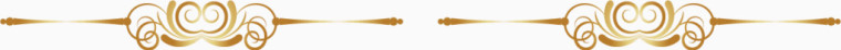 金色线条欧式线条