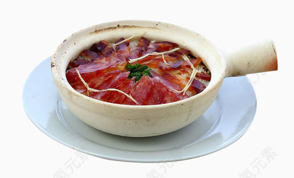 鲜美腊味饭