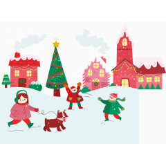 雪天滑雪冬季旅游素材