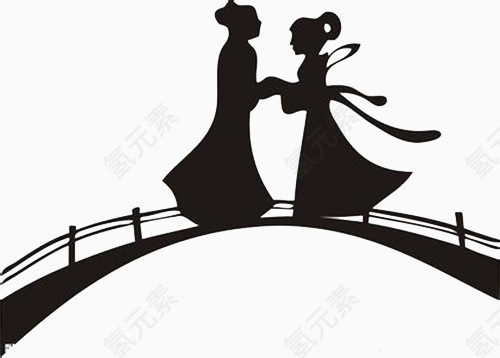 牛郎织女桥上相遇