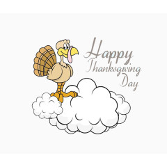 云端上的火鸡素材