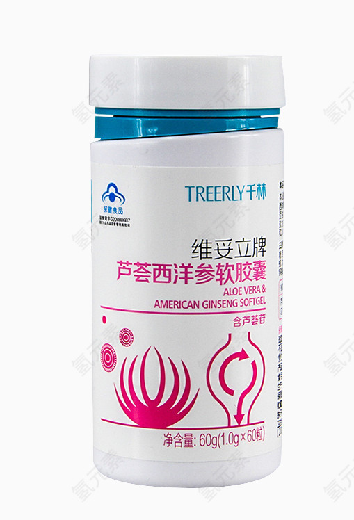 维妥立芦荟西洋参软胶囊