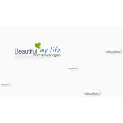 美丽生活艺术字