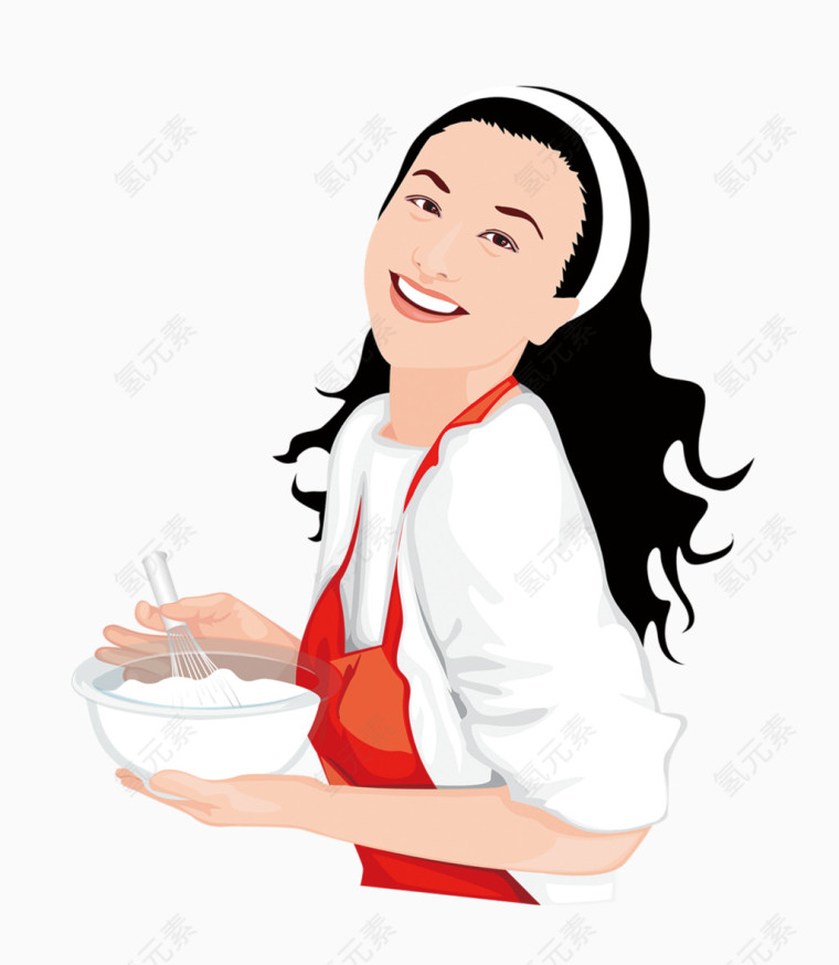下厨的女人