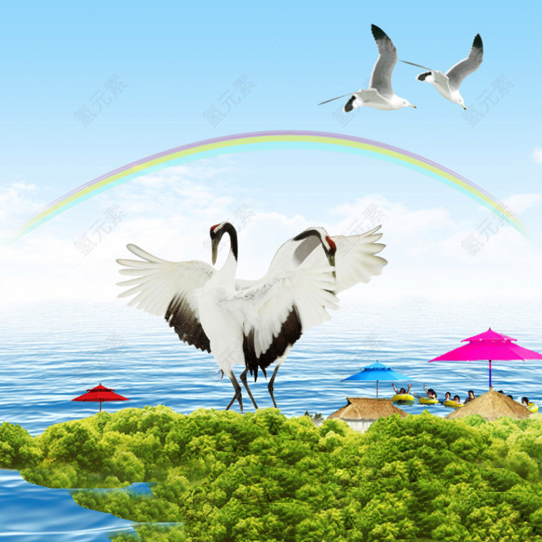 海边休闲度假
