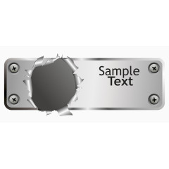 背景孔金属矢量