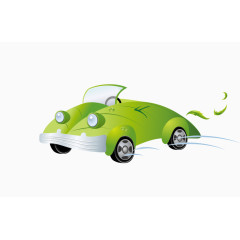 绿色环保小汽车