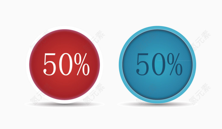 矢量商品促销标签