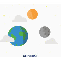 矢量扁平化卡通素材