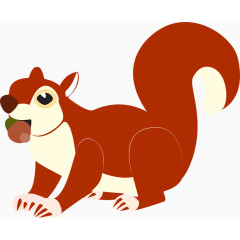 可爱的松鼠