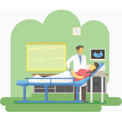 检查身体矢量图