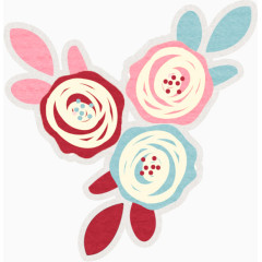 手绘小清新花朵