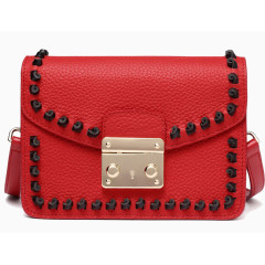 红色女款包