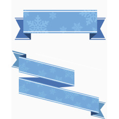 蓝色唯美不规则图形矢量图