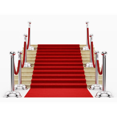 华丽的红色地毯