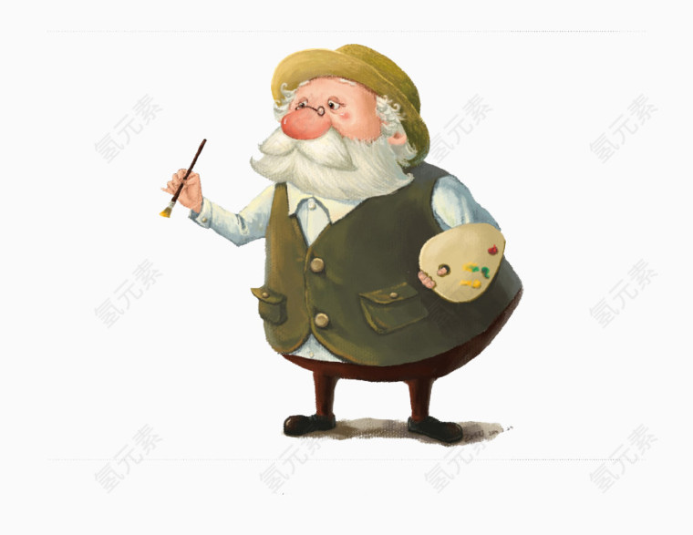 画家老爷爷