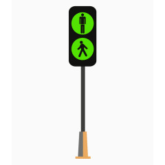 路牌路标人行道路灯信号灯