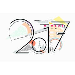 2017简约大气字体