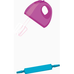 矢量手绘厨房用品