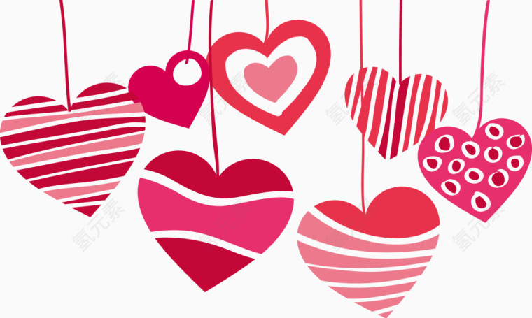 心，心形，淘宝素材，爱心，情人节元素